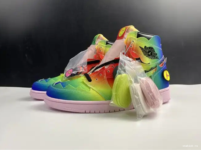 Onekick 1 J BALVIN AIR HIGH DC3481-900 JORDAN X OG 0504